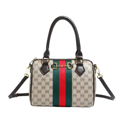 High-end Leather Diaper Bag for Ladies Vintage Fashionable Simple Commuter Backpack Business Mens Womens
