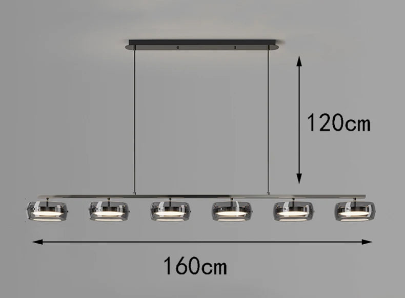 Nordic Home Decor Dining Room Pendant Lamp Lights Indoor Lighting Ceiling Lamp Hanging Light Chandelier Lamps for Living Room