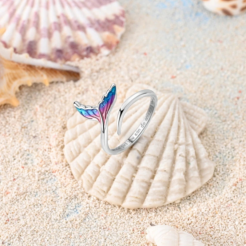 Rings Hot Sales 925 Sterling Silver Love Heart Sun Moon Star Iris Adjustable Rings For Women Wedding Birthday Party Jewelry Gift