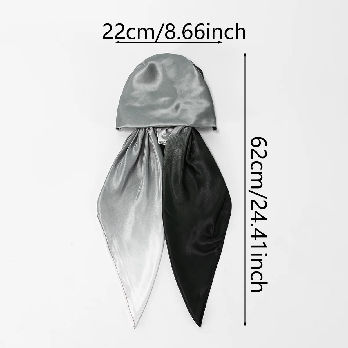 New Muslim Satin Silk Instant Hijabs Scarf Printed Turban Thick Hijab Cap Night Cap Women Ramadan Elastic Satin Hair Bonnet Eid