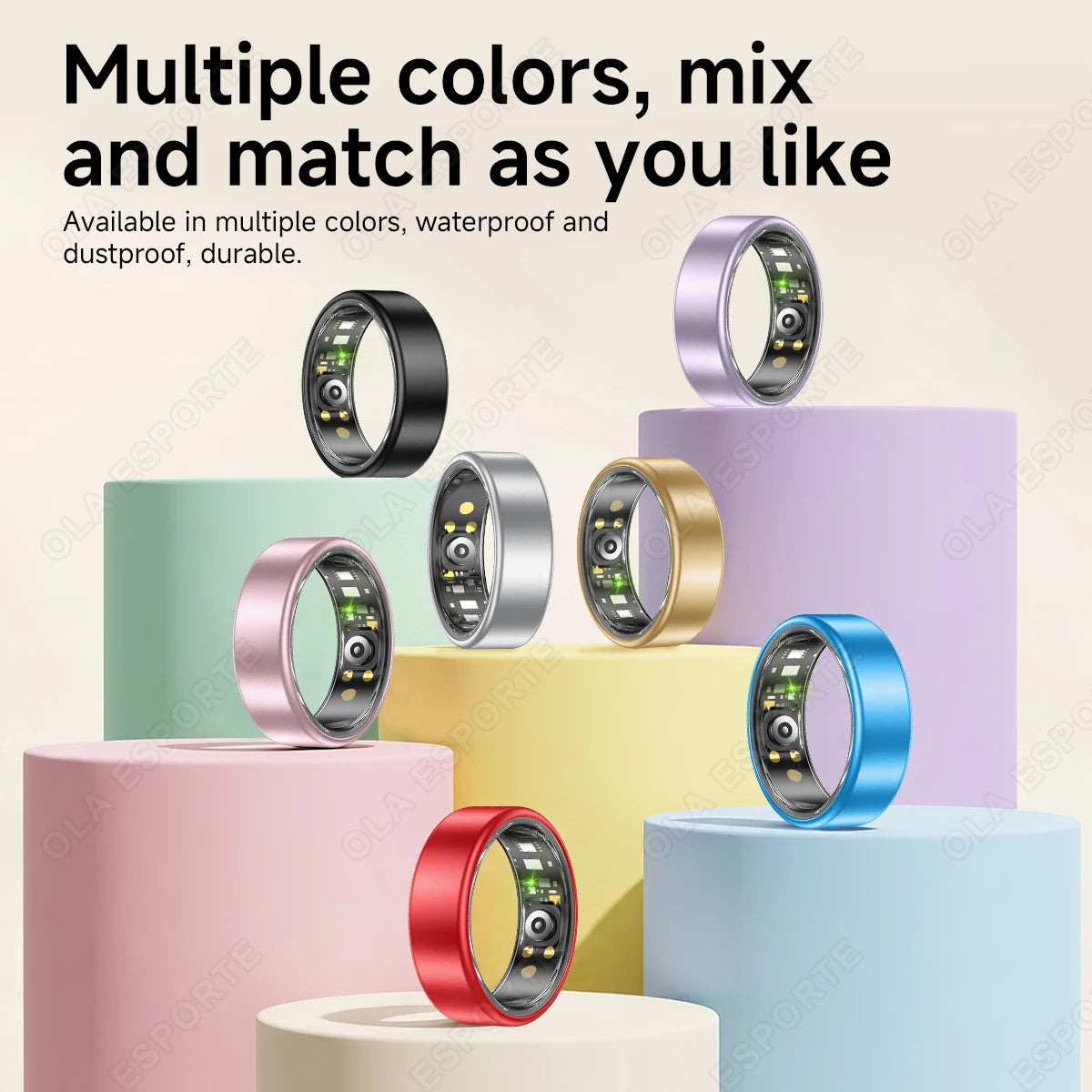 2026 Smart Ring New Technology free gifts Couple Ring for Women Men  Waterproof Sport Rings Heart Rate Pressure Monitor All Size