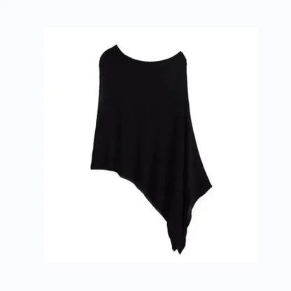 Trendy Loose Irregular Cape Shawl Thin Sun Protection Shawls Ice Silk Sunscreen Scarf