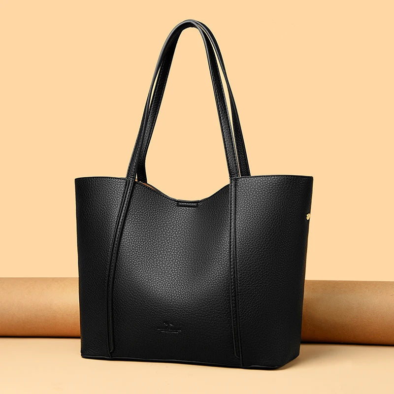 Luxury Designer Women Bags High Quality Leather Shoulder Crossbody Messenger Tote Bag Branded Large Handbag Purses for Female