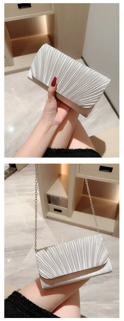 High End Women Evening Bag Luxury Female Wedding Clutch Purse Party Rhinestones Chain Shoulder Bags Retro lady handbag 2025