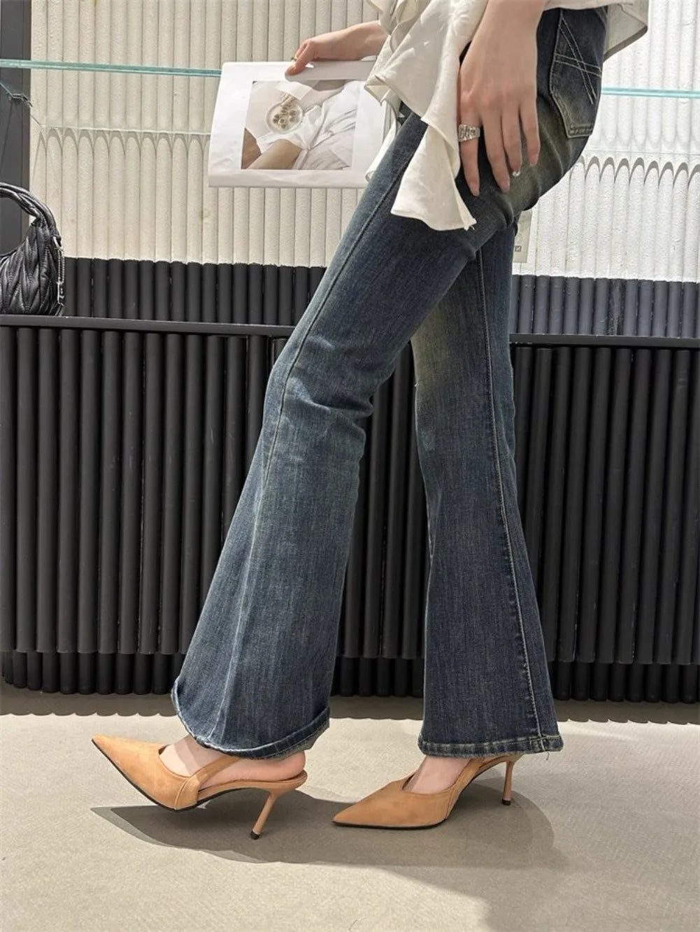 Luxury High Heels Sandals Women Sexy Pointed Toe Shoes for Woman Slippers New Party Shoes Pumps Elegant Slides Mujer Zapatos