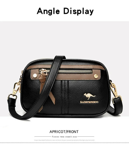 Genuine  3 Layers Luxury Designer Purses and Handbags Women Bag High Quality Leather Shoulder Sac  Bags for Women 2024Sac A Main