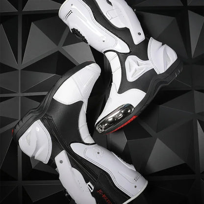Motorcycle Platform Boots Motorcycle Cross-country Professional Racing Boots Breathable Wear Safety To Protect Motorcyclists