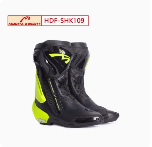Riding Boots, Motorcycles, All Season Waterproof Riding Shoes, Off-Road Competitive Track Motorcycles, Men's and Women's Styles