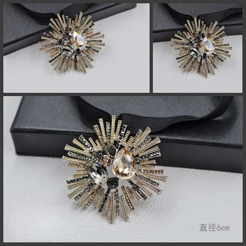 Groom's Formal Attire Wedding Diamond Tie Wedding Men's Women's White Shirts Guest Groomsmen Collar Flowers Stage Performance
