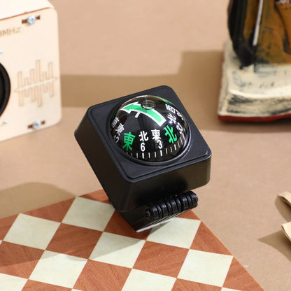 Car Compass Ball Plastic Precise Direction Dashboard Adjustable Angle Easy Read Dial Navigation Tool Auto Accessories