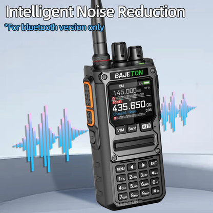 2PCS BAJETON BJ-7800 Walkie Talkie NOAA Long Range SW MW LW AM SSB CB Receive Wireless Bluetooth Phone Programming Two Way Radio