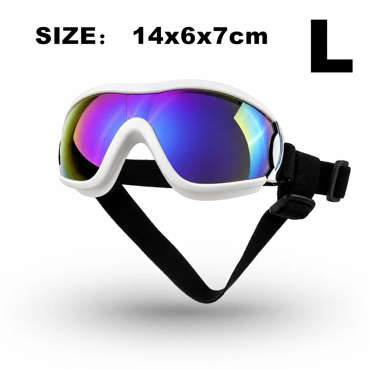 These Pet Dog Sunglasses Can Block Ultraviolet Rays, and the Dog Goggles Are Windproof and Dustproof.
