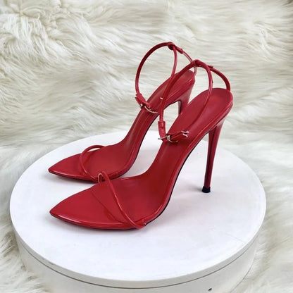 New Luxury Brand Fashion High Heels Summer Autumn Comfortable and Elegant Women's Sandals Casual Thin High Heels Women's Shoes