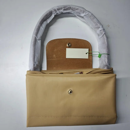 2026Foldable hobos nylon Handbag Bags Classics Lady Tote Bag embroidered Shoulder Bags short and long handles bags FOR women