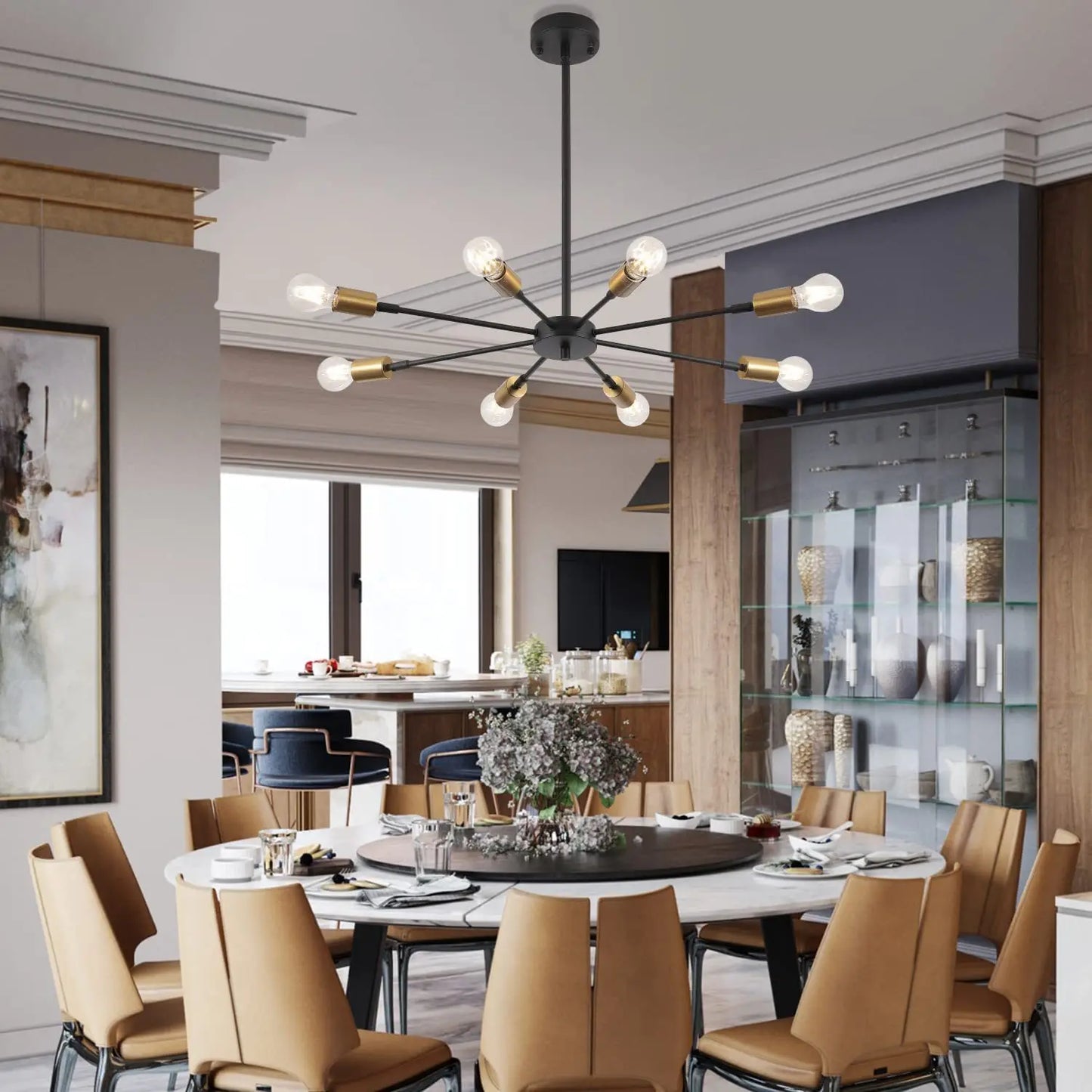 Living Room Ceiling Lamp Modern Chandelier Home Lighting E27 Mounted for Bedroom dining Room Corridor Light Balcony Lights