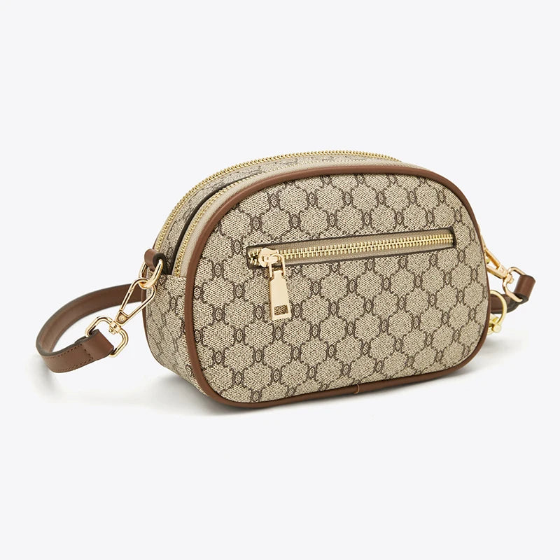 FOXER 2026 Fashion New Women's Shoulder Bag PVC Leather Female Crossbody Bag Chic Daily Lady Cellphone Bag Purse