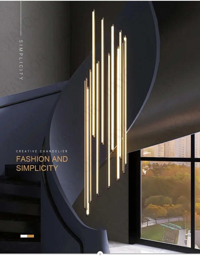 New Room Decoration Interior Chandelier Modern LED Living Room Hanging Lights Ceiling Home Decor Ceiling Pendant Lamp Lustre