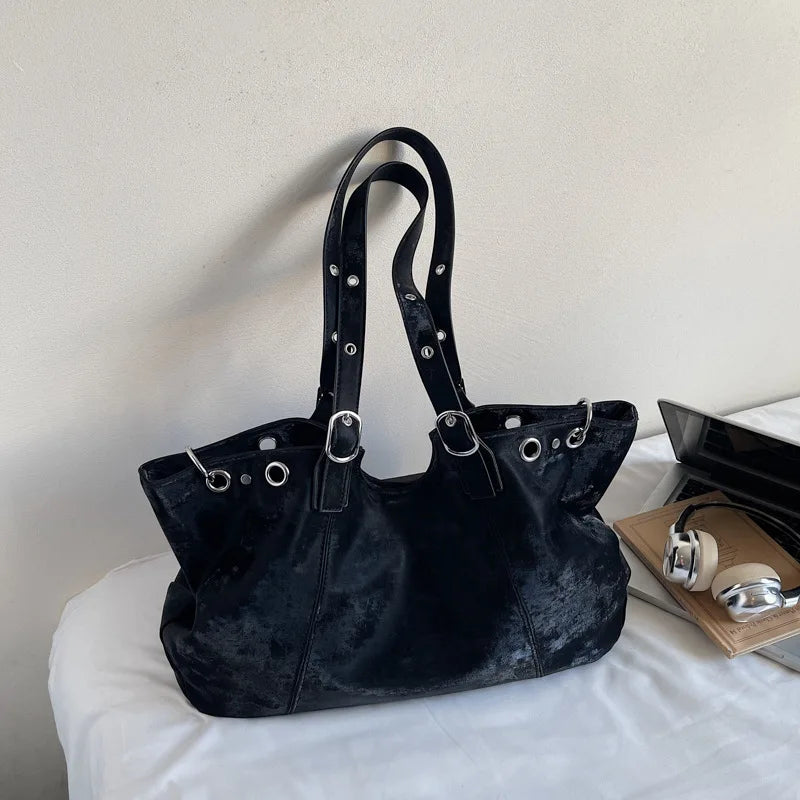 Vintage Big Bags For Women Handbags Top-handle Handbag Fashion Satchel Dumpling Pack Tote Shoulder Bag Hobos Large Purse Bolsa