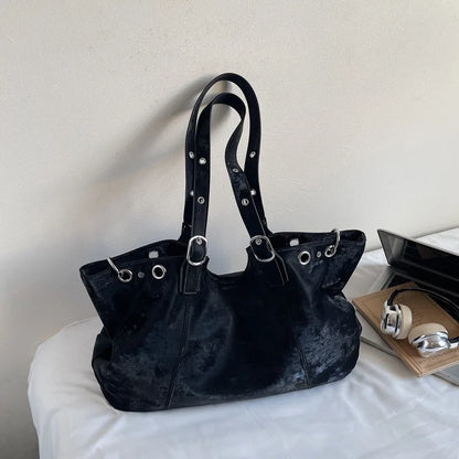 Vintage Big Bags For Women Handbags Top-handle Handbag Fashion Satchel Dumpling Pack Tote Shoulder Bag Hobos Large Purse Bolsa