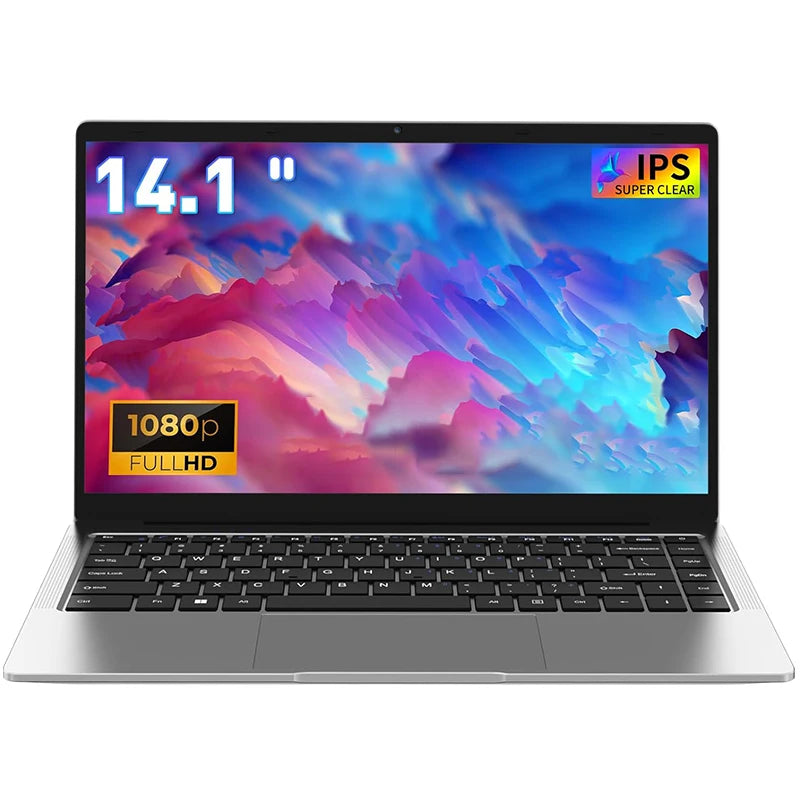 Xiaman Ultra Slim Windows 11 Laptop Computer 14.1" 12GB RAM 1TB 2TB SSD Intel A3950 Notebook 1920*1080 Office Study Computer PC