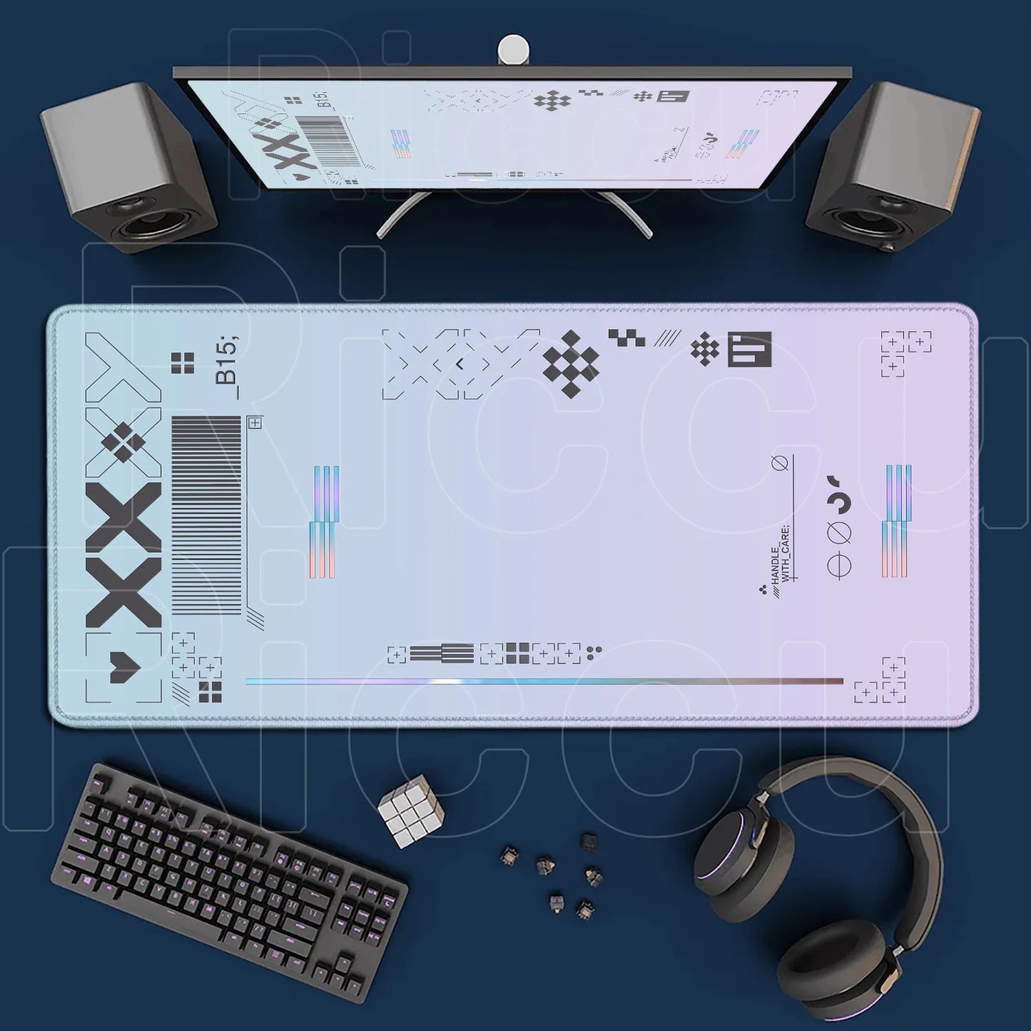 Cartoon Mouse Pad Pink CSGO Print Stream Gamer Mousepad 400x900mm Antislip Keyboard Mouse Mats Rubber Deskmat Gaming Accessories