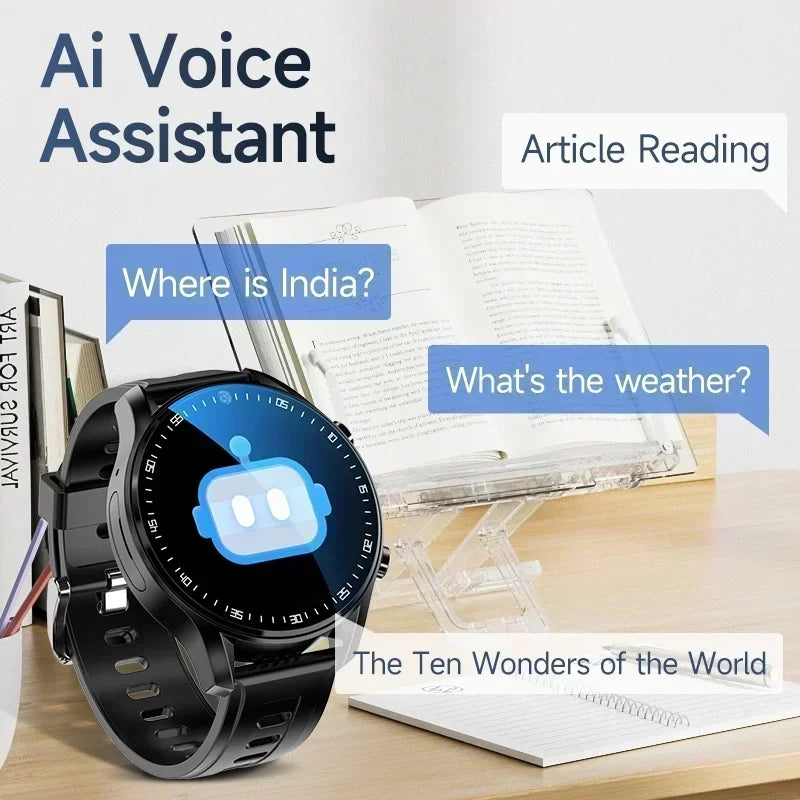 New 4G SIM Smart Watch GPS Position Large Storage Multi Apps Download Multifunctional Sports Smartwatch
