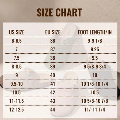 Smile New Cow Suede Women's Potato Shoes With Adjustable Strap Cork Insole Mules Outdoor Unisex Clogs Slippers With Arch Support