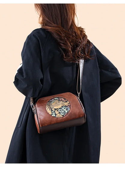 Women Crossbody Bag for Women Elephant Bags Fashion Print High Quality Leather Shoulder Bag Messenger Bags Sac a Main