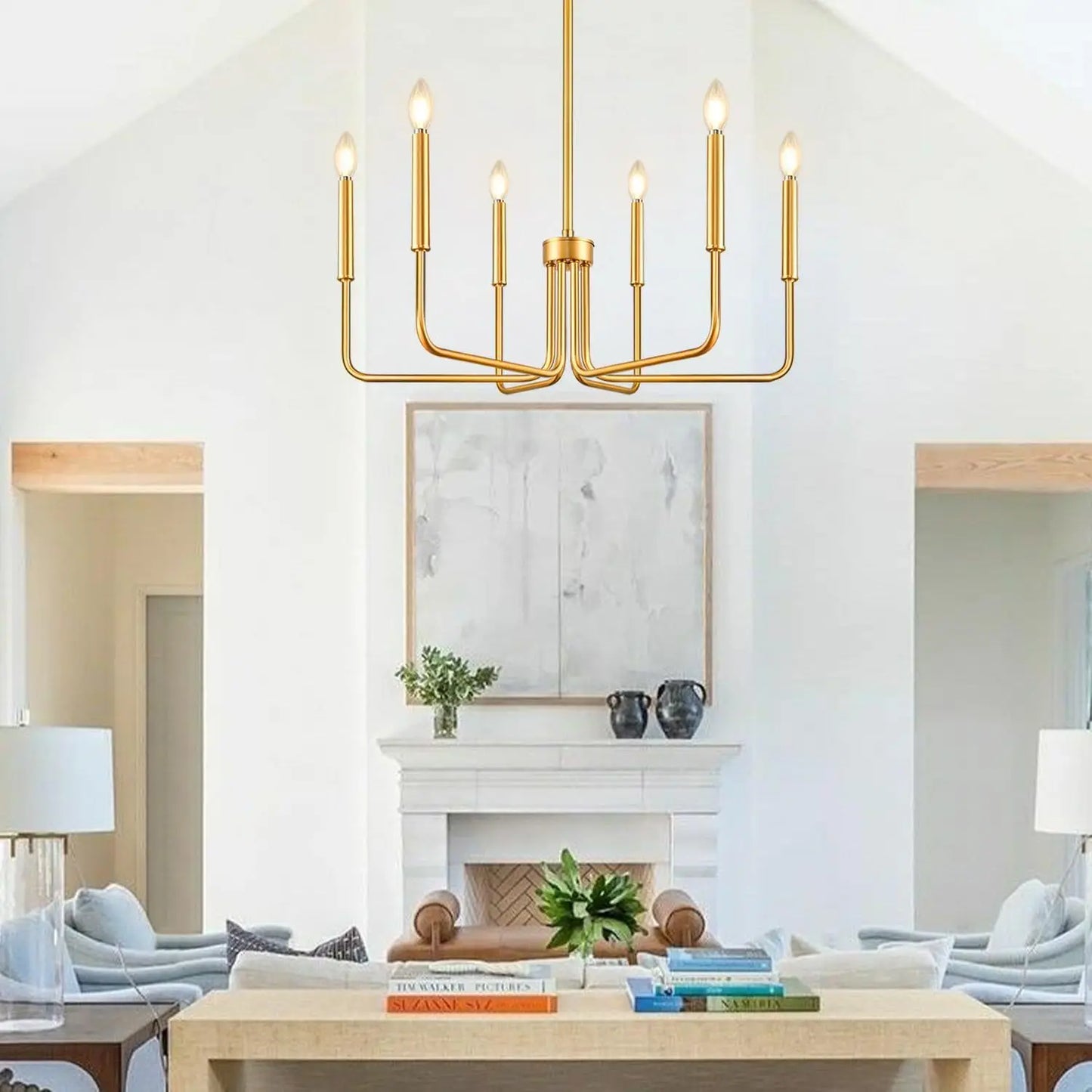 Retro Loft Candle Chandeliers Light Simple Iron Chandelier Pendant Lights for Living Room Dining Room Suspension Lamp AC110-260V