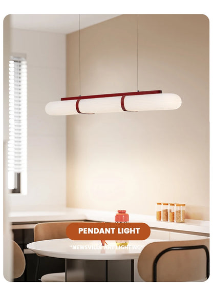 Minimalist Design LED Lights Modern Long Acrylic Ceiling Chandelier For Dining Room Kitchen Bar Luxury Home Interior Decoration