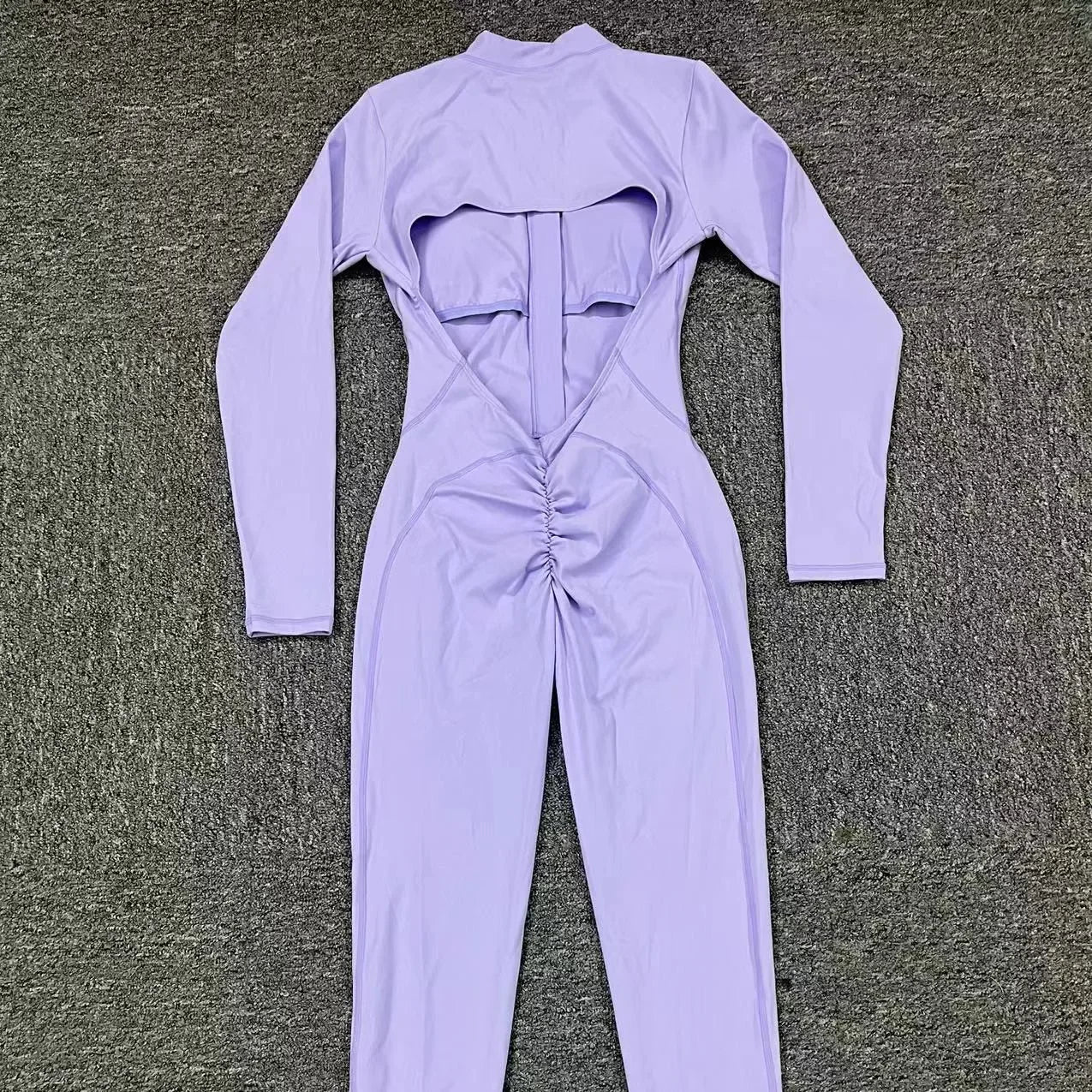 2026 Pad Zipper Long Sleeve Yoga Set Women One Piece Jumpsuit Gym Workout Shorts Fitness Bodysuit Sports Athletic Suit XP358