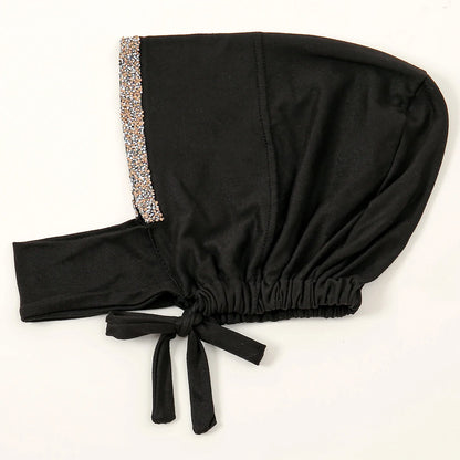 Muslim Inner Cap Hijab For Women Solid Underscarf Hijab Undercap Scarf Turban Hat Islamic Muslim Hijabs Ready To Wear Headcover