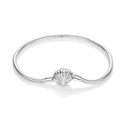 925 Sterling Silver Heart Love Snake Chain Bracelet Infinite Knot Butterfly For Women Fit Original Charms Beads Jewelry Gift
