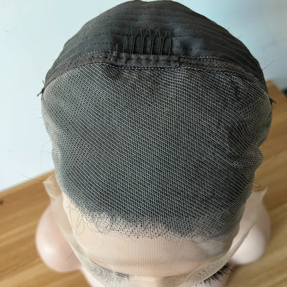 Premium Human Hair 13x4 Lace Frontal Wigs for Women 4inches Wavy Brazilian Remy Pre-Plucked Natural Hairline Ear To Ear Lace