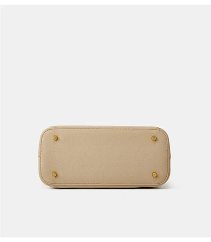 Fashion Beige High Quality PU Leather Bags Women Shoulder Bag Ladies Luxury Tote Strap Female Crossbody Handbag