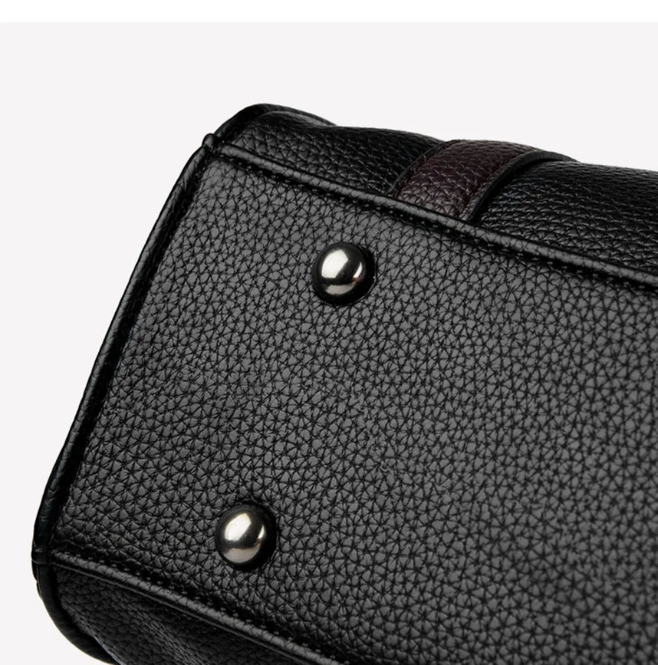 Soft Leather Luxury Handbags Women Bags Designer Shoulder Sac Ladies Large Capacity Top-Handle Bags Shopping Tote Bag Sac A Main