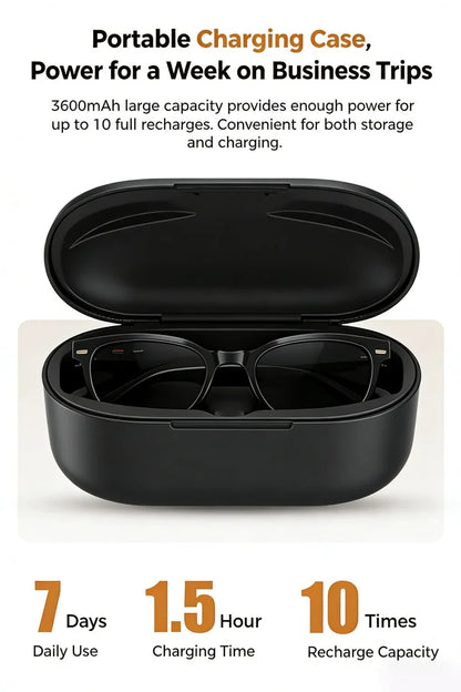 Smart Glasses HD Photo Video Open AI Record Translation Touch Photochromic Lenses Bluetooth Call Music Multifunction Glasses