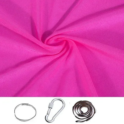 Sensory Swing for Children's Child 150X280CM Home Hammock Hangemock Adjustable Yoga Fitness Tool with Extension Straps Carabiner