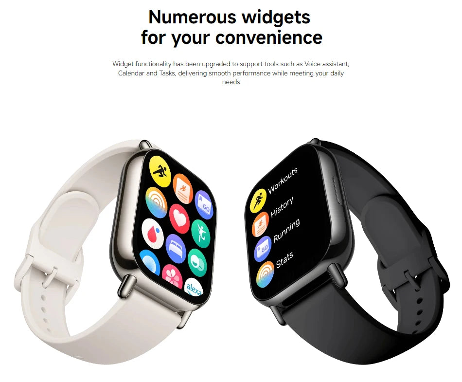 Xiaomi Redmi Watch 5 Lite Global Version 1.96'' AMOLED 18-Day Battery life Built-in GNSS Bluetooth® Call 150+ Modes Smart Watch