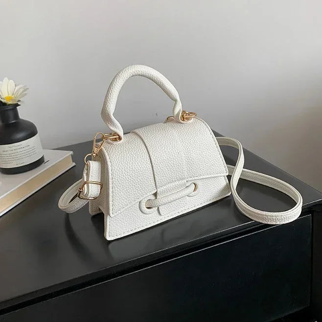 Pu Leather Vintage Women Silver Chic Crossbody Bag Luxury Designer Small Shoulder Bags Fashion Gold Mini Coin Purse Cute Handbag
