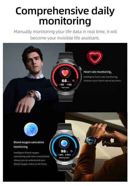 2026 New TWS 2 in 1 Smart Watch with Earbuds Bluetooth Call Earphone Smartwatch Men Women Heart Rate Monitor Sport Music Watches