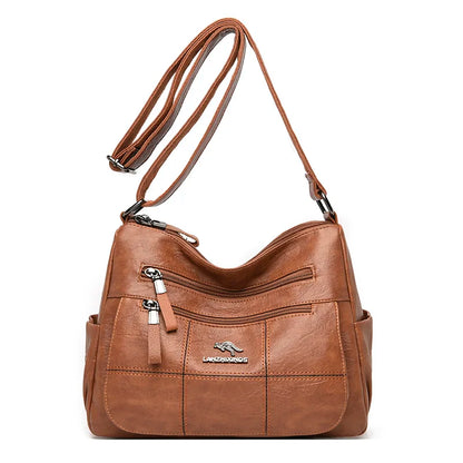 High Quality Leather Luxury Handbags Ladies Bag Designer Shoulder Crossbody Bags For Women 2024 New Bolsa Feminina Sac A Main