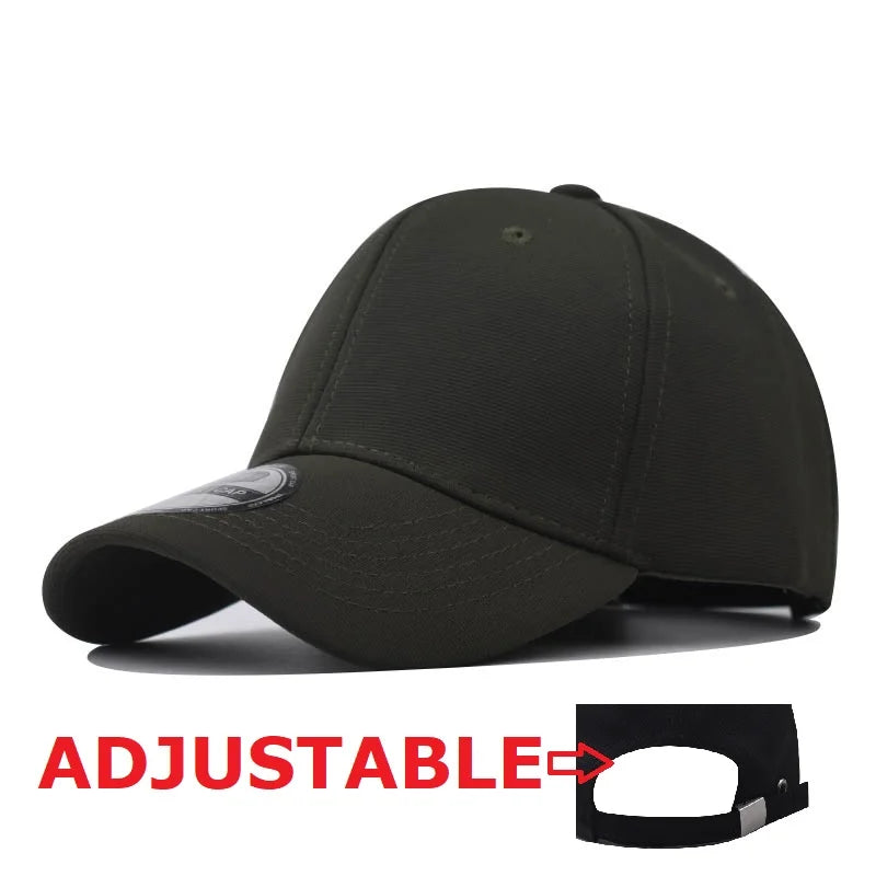 Back Closed Baseball Caps Full Closure Snapback Hats Hip Hop Hat for Men Women58-60cm Dad Hats Cap Kids Adults