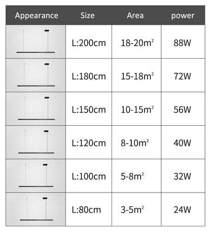 Pendant lights restaurant lights Nordic modern minimalist office long bar dining room chandeliers kitchen lamps LED Chandelier