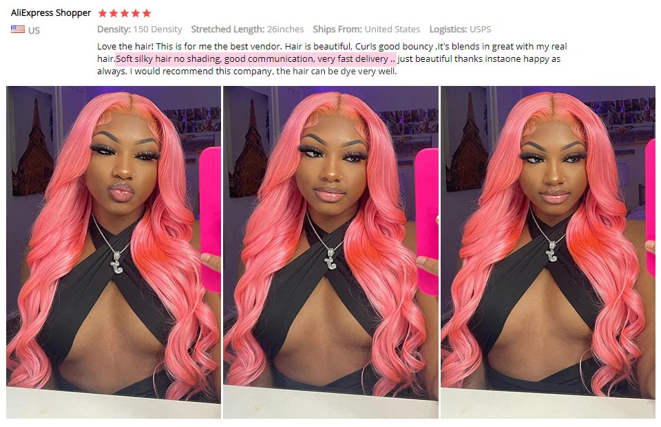 Ishow 613 Full Lace Human Hair Wig Body Wave Blonde Lace Front Wig Brazilian Human Hair 30 inch 13x4 Lace Frontal Wig For Woman
