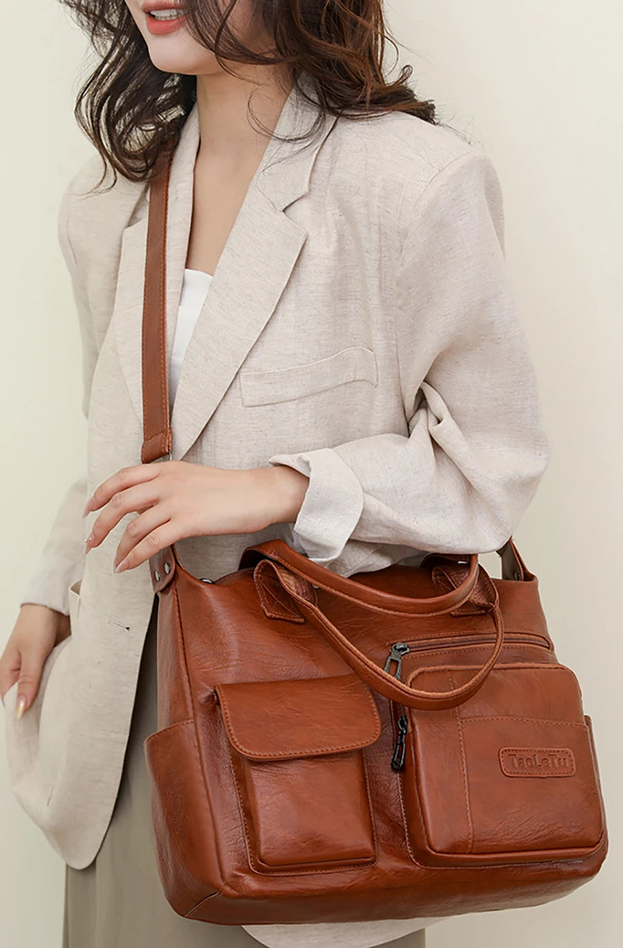 Luxury Designer Handbags Women Purses And Handbags Retro Shoulder Bags High Quality Leather Crossbody Bags for Women 2024 Sac