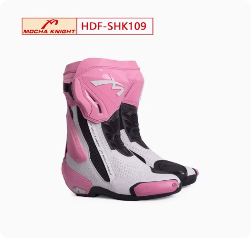 Riding Boots, Motorcycles, All Season Waterproof Riding Shoes, Off-Road Competitive Track Motorcycles, Men's and Women's Styles