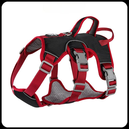 Durable Pet Dog Vest Harness Explosion-proof Big Dogs Harnesses Reflective French Bulldog Collar Shepherd Dogs Walking Supplies