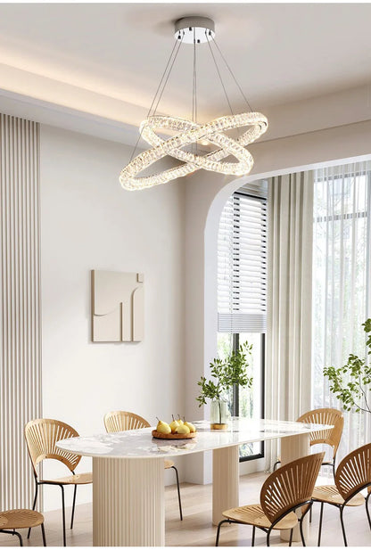 Luxury Crystal Chandeliers Dining Table Light Chandelier Ceiling Light Fixtures Lighting for Living Room Chandeliers Lights Lamp