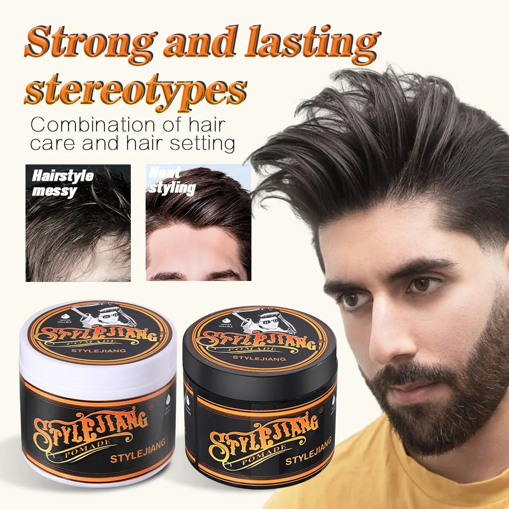 Suavecito Hair Pomade Strong Style Restoring Pomade Hair Wax Skeleton Cream Smooth Oil Mud Keep Hair Men Oil